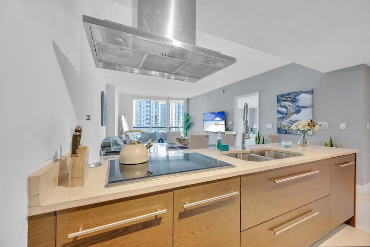 迈阿密Modern 1 Bed Icon Brickell With Amazing Views公寓 外观 照片